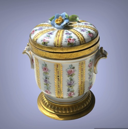 Encrier ancien porcelaine - en,