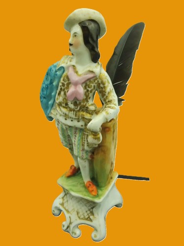 Ancien encrier porte plume - ancien,
