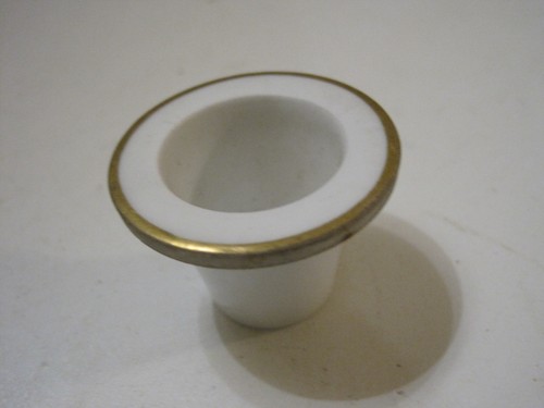 Ancien encrier porcelaine - ancien, en