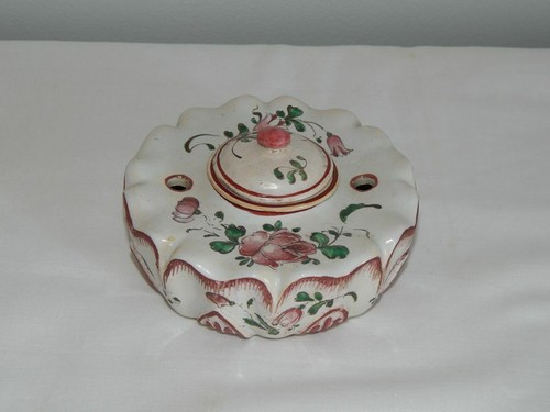 Ancien encrier porcelaine - ancien,