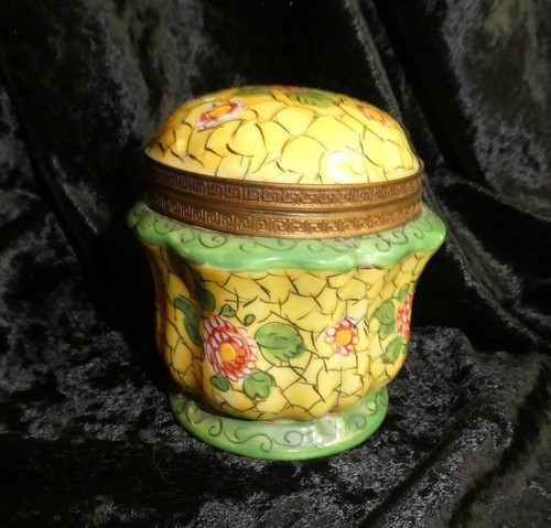 Ancien encrier porcelaine - ancien,