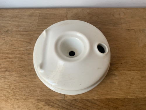 Ancien encrier porcelaine - ancien,
